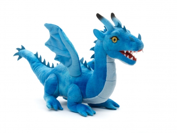 Plüsch Drache blau 40cm